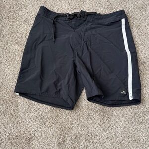 Rip Curl Black and White Board Shorts